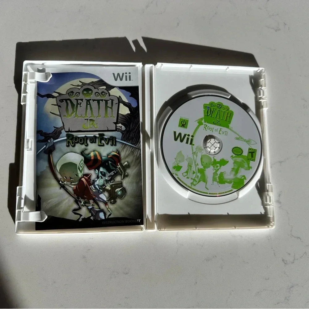 Nintendo Wii Death Jr. Root Evil complete game with manual